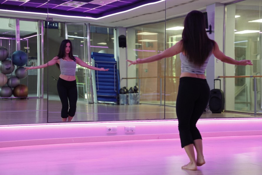 Natalia Palomares, la valenciana que baila junto a Shakira