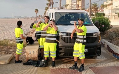 La prevención frente al calor extremo, prioridad para FCC Medio Ambiente en los servicios esenciales