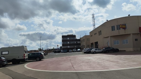 CSIF pide un aparcamiento con placas solares para los trabajadores y usuarios del Parque de Seguridad de Cartagena