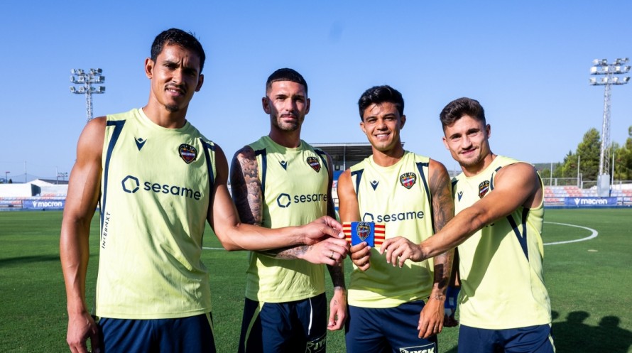 Brugué, Dela, Ivan Romero y el recién llegado Mandi serán los capitanes del Levante
