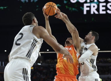 Valencia Basket recibirá el 4 de enero al Real Madrid de Pedro Martínez y Pradilla en la ACB