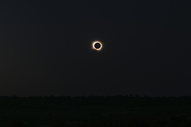Aemet observó cambios en la radiación registrada durante el eclipse, pero no de temperatura