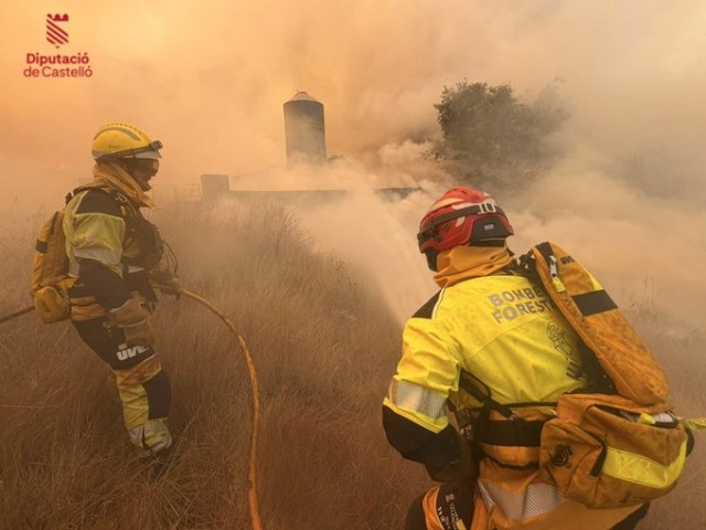 La Unió pide ampliar las ayudas por los incendios de la Serra d'Espadà a Tírig y otras poblaciones afectadas