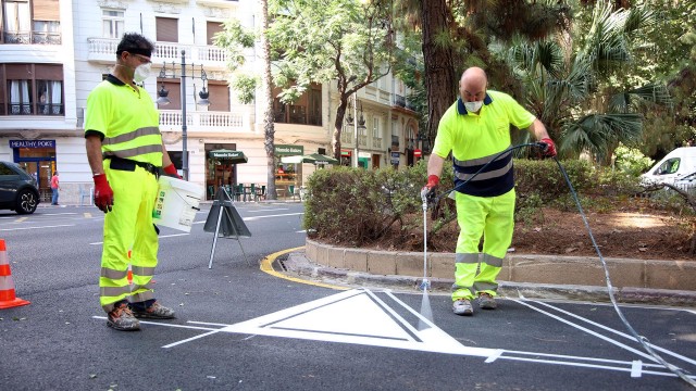 València supera los 5 millones de inversión en aceras y mejora de accesibilidad peatonal