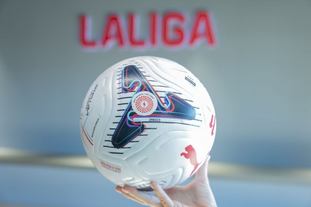 LaLiga EA Sports es la primera competición nacional de fútbol en implantar la tecnología de Balón Conectado en todos sus partidos