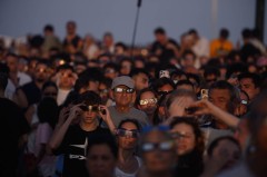 El eclipse solar incrementó el tráfico de datos en el Grau de Castelló y Valencia