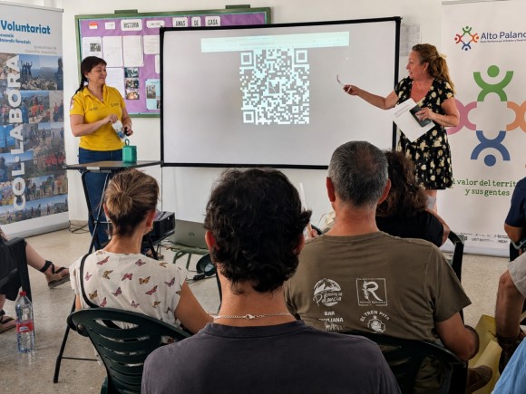 Organizaciones ambientales del Alto Palancia comparten su experiencia en la regeneración de los montes tras los incendios