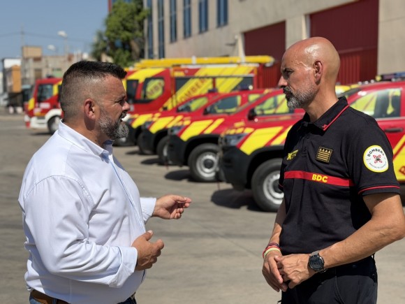 La Diputación refuerza la flota de vehículos del Consorcio de Bomberos con una inversión superior a los 1,3 millones