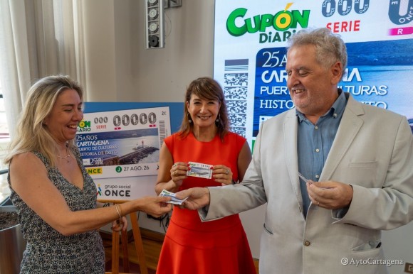 Cinco millones de cupones llevarán Cartagena por toda España para celebrar los 25 años de Puerto de Culturas