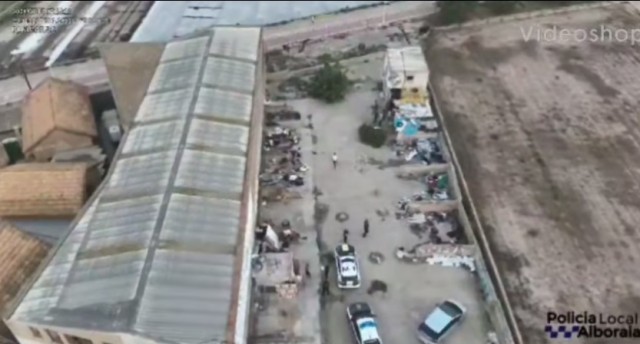 Cuerpos de seguridad identifican en Alboraya a más de 11 personas en alquerías abandonadas y Vinival