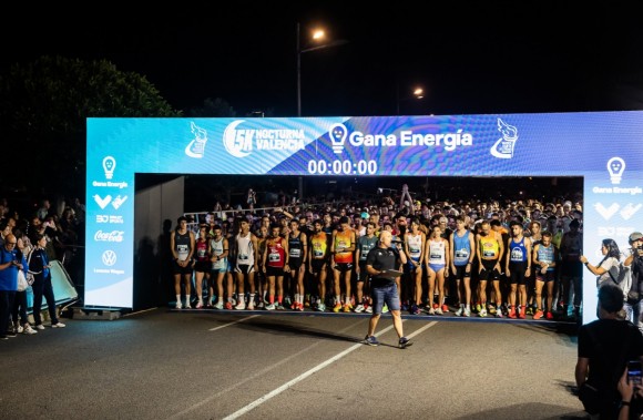 La 15K nocturna de València completa sus catorce mil plazas para el 26 de septiembre