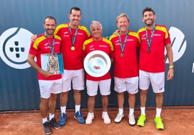 El pachequero Antonio Alcaraz es campeón del mundo +45 con España en Lisboa