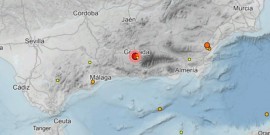 Un terremoto de magnitud 5 con epicentro en Alhendín sacude Granada durante la madrugada