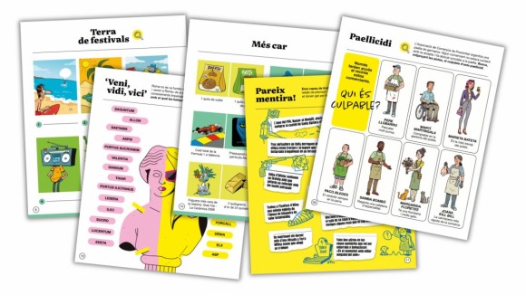 Jugar y aprender: así son los “otros” cuadernillos de verano ‘made in València’