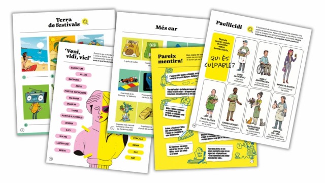 Jugar y aprender: así son los “otros” cuadernillos de verano ‘made in València’