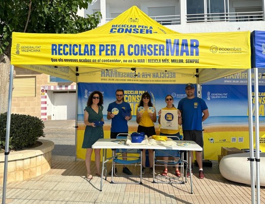 'Reciclar para ConserMar' llega a la 
playa de L'Espigó de Altea
