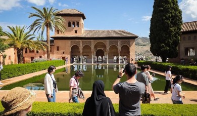 La Alhambra de Granada reabre al público sin incidencias relevantes en sus palacios, murallas y estructuras históricas