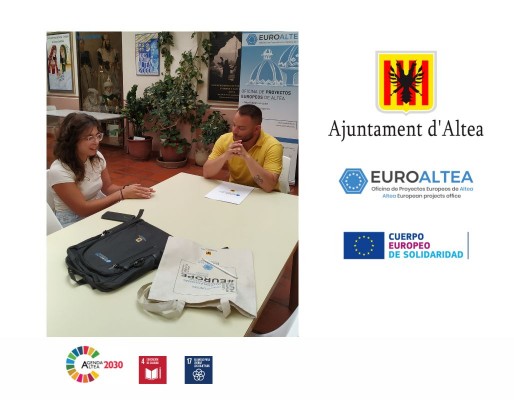 La alteana Paula Asencio participará en el Cuerpo Europeo de Solidaridad en Portugal