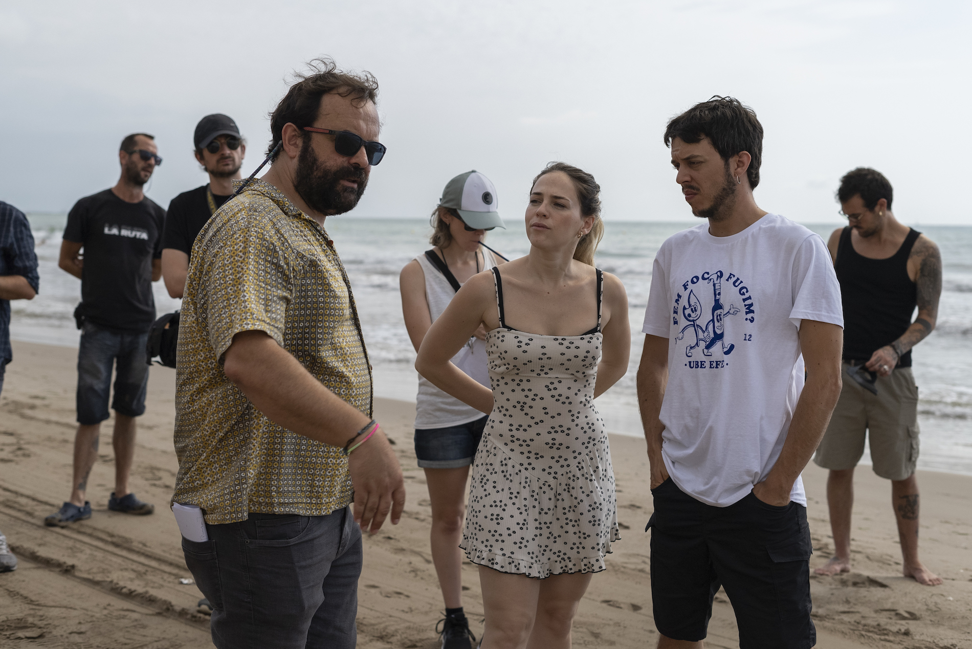 Iñaki Sánchez Arrieta rueda 'Medusas', un cortometraje sobre el drama migratorio