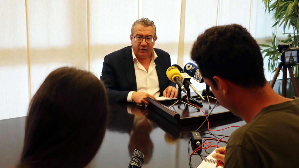 El alcalde de Benidorm, Toni Pérez.