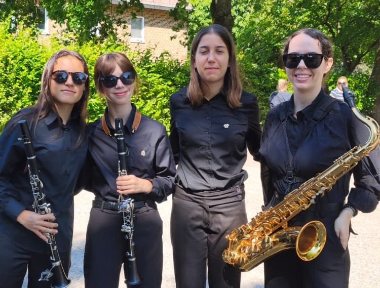 Paula, Rocío, Daniela y Clara. - Foto: SNUMGR Paula, Rocío, Daniela y Clara.