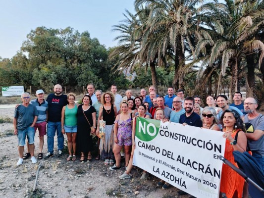 La oposición presentará alegaciones al PGOU de Cartagena para salvaguardar el palmeral y el bosque de eucaliptos de La Azohía

