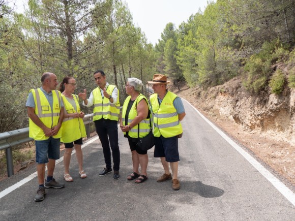 La Diputación destinará 1,5 millones de euros a la mejora de la CV-203 en Caudiel