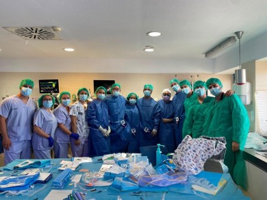 El Hospital General de Elche trata con éxito la retinopatía de la prematuridad en un bebé con 24 semanas de edad