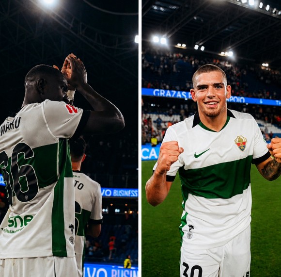 Padilla  y Umaru, dos caminos hasta debutar en LaLiga EA Sports con el Elche CF