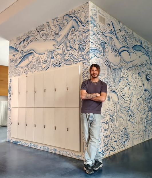 Javier Espinosa en la Universidad de Munich