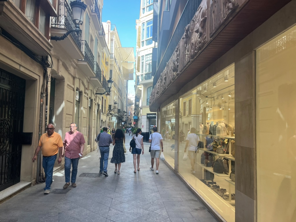 Calle Trapería de Murcia. - Foto: MURCIA PLAZA Calle Trapería de Murcia.
