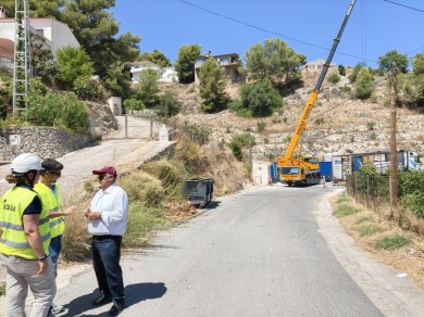 Callosa d'en Sarrià aborda el montaje de su potabilizadora para eliminar la turbidez del agua