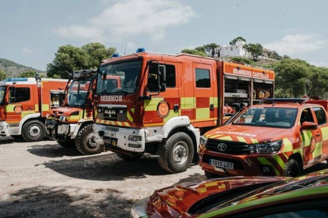 El Servicio de Bomberos de Castelló intensifica los controles en las zonas forestales ante el nivel 3 de preemergencia