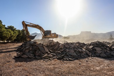 Elda inicia las obras del nuevo parque comarcal de bomberos, que triplicará la capacidad del actual
