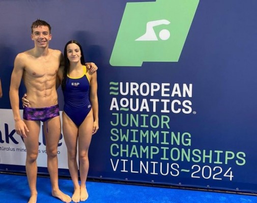 Tres finales para Noa Martín Pablo Martínez en el Europeo Junior