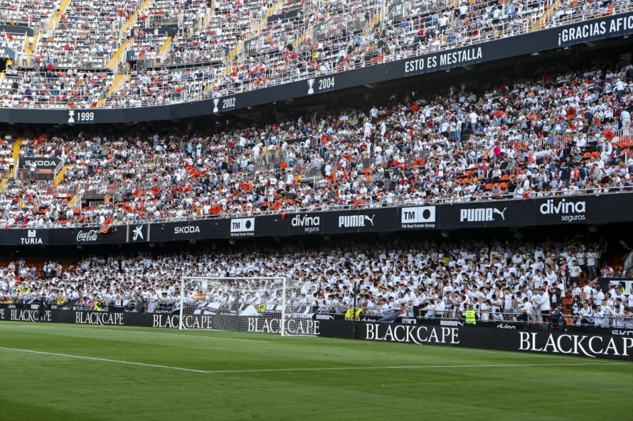 Mestalla afronta su última temporada como casa del Valencia