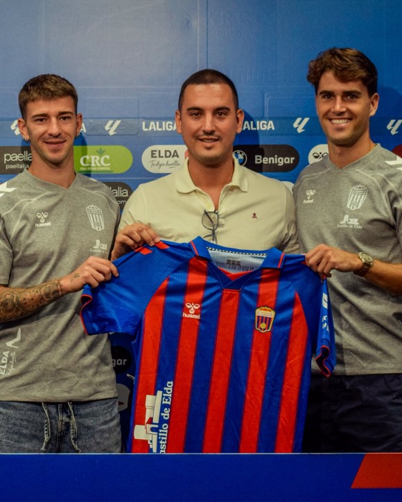 Jordi Martín y Javi Martínez llegan al CD Eldense “para crecer” y sumar “experiencia”