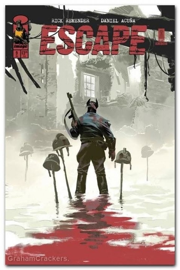 El aguileño Daniel Acuña, en la cumbre del cómic bélico y de ciencia ficción internacional con una nueva entrega de 'Escape'
