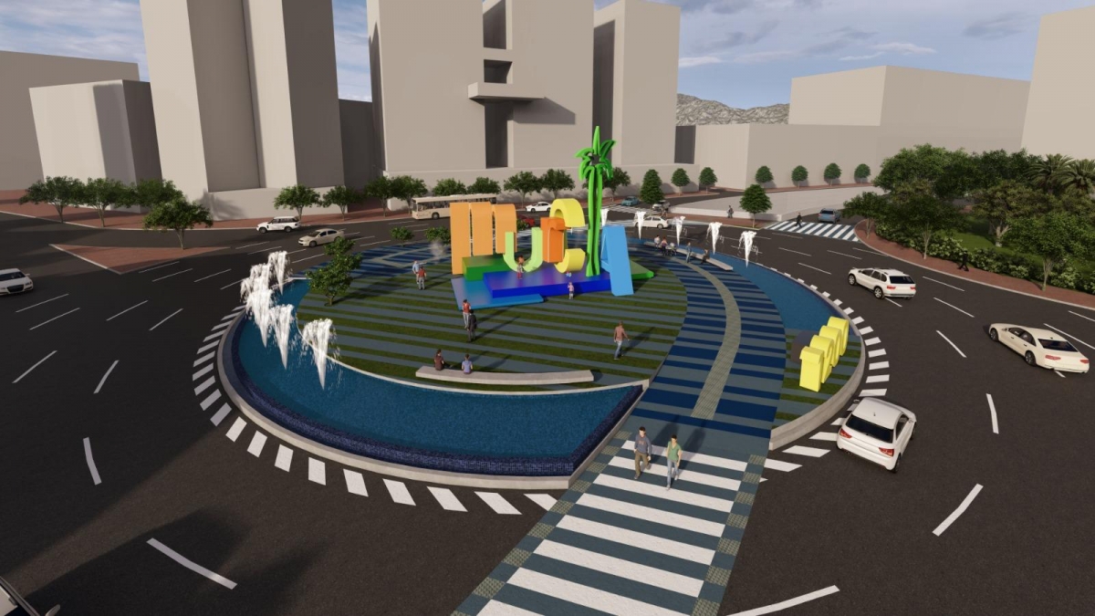 Así se transformará la rotonda de Ronda Norte de Murcia en una plaza para transitar y experimentar: las obras arrancarán en otoño