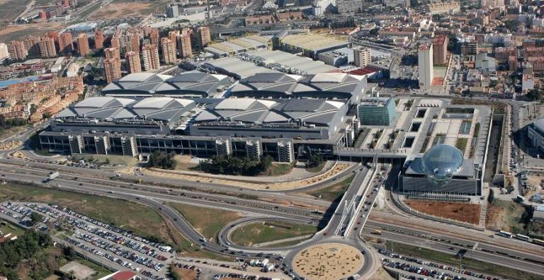 Vista general de las instalaciones de Feria Valencia - 
