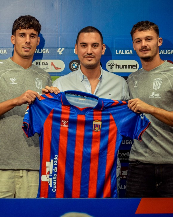 Olaizola y Pau Cabanes coinciden en que al CD Eldense le falta un poco más de “competitividad”