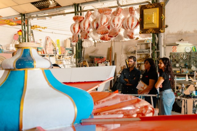 La Feria de Murcia estrenará en la Glorieta un carrusel de sillas voladoras de seis metros que funcionará como photocall
