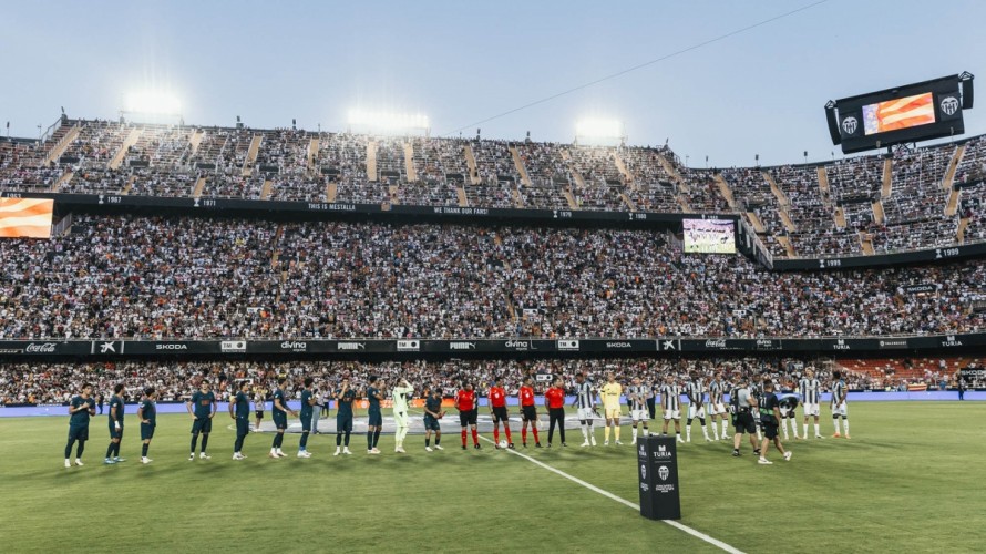 El Valencia CF abre el último capítulo de Mestalla ante el Celta