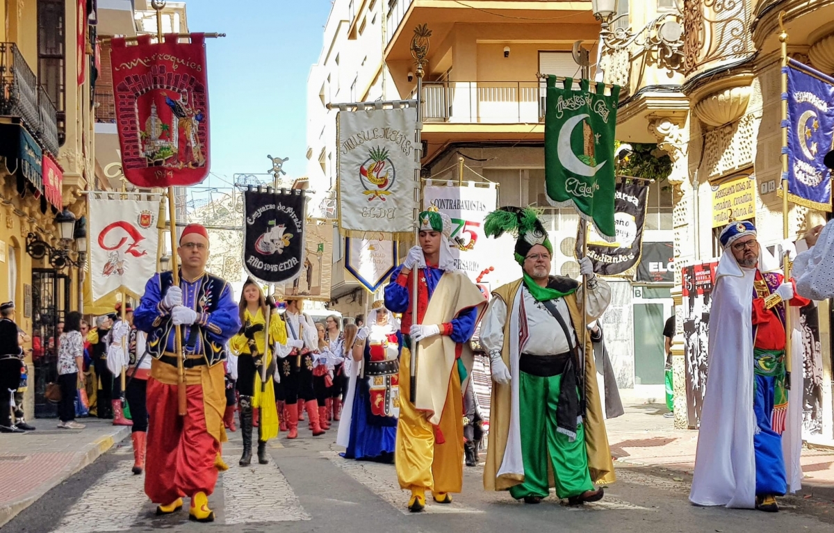 Moros y Cristianos en Elda