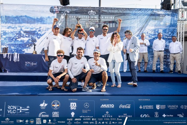 Fin de fiesta redondo en el RCN de Valencia para un brillante Trofeo SM la Reina 2024