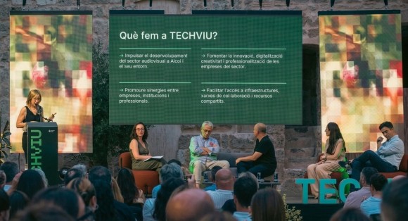 Así es Techviu Alcoy: un ecosistema para acercar la animación, realidad virtual y la IA al día a día de las empresas