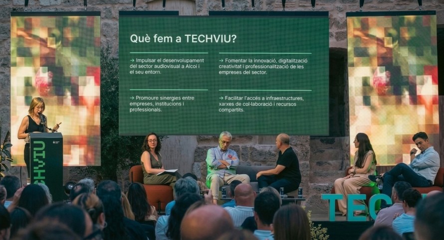 Así es Techviu Alcoy: un ecosistema para acercar la animación, realidad virtual y la IA al día a día de las empresas