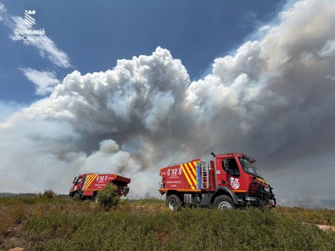 El incendio de Segorbe avanza y calcina ya 633 hectáreas: siguen desalojados un millar de vecinos de Gátova