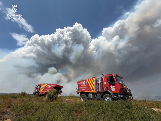 El incendio de Segorbe avanza y calcina ya 633 hectáreas: siguen desalojados un millar de vecinos de Gátova
