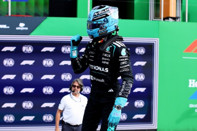 Russell gana bajo la lluvia de Zandvoort su tercera 'sprint' de la temporada